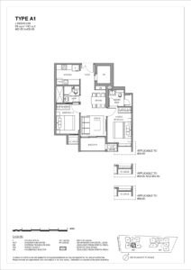 The-Hillshore-Floor-Plan-2-Bed-Type-A1
