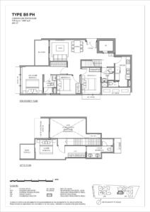 The-Hillshore-Floor-Plan-3-Bed-PH-Type-B5-PH